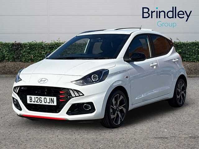 Hyundai I10 1.0T [90] N Line 5dr [Nav] Atlas White