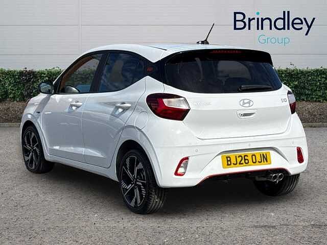 Hyundai I10 1.0T [90] N Line 5dr [Nav] Atlas White