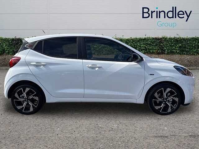 Hyundai I10 1.0T [90] N Line 5dr [Nav] Atlas White