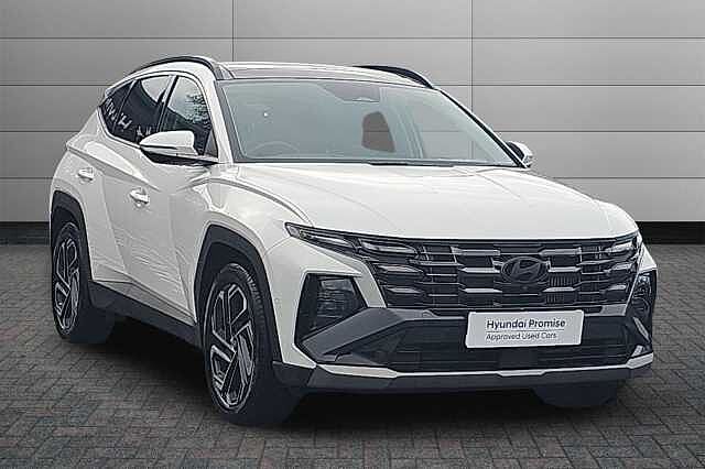 Hyundai TUCSON 1.6T 48V MHD Ultimate 5dr DCT White