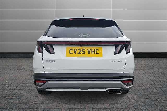 Hyundai TUCSON 1.6T 48V MHD Ultimate 5dr DCT White