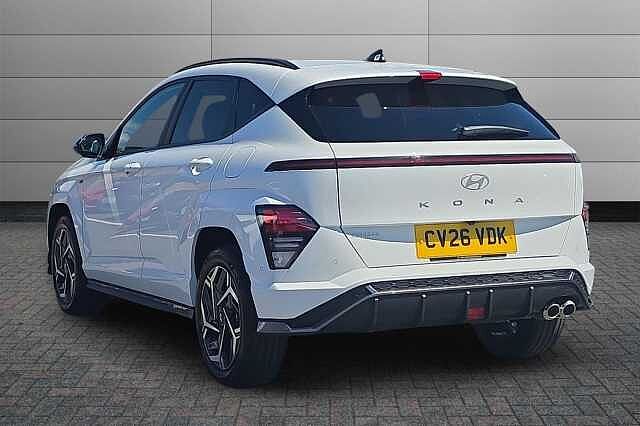 Hyundai KONA 1.6T 138 N Line S 5dr DCT White