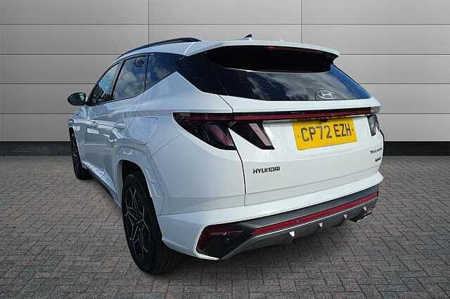 Hyundai TUCSON 1.6 TGDi Hybrid 230 N Line 5dr 2WD Auto White