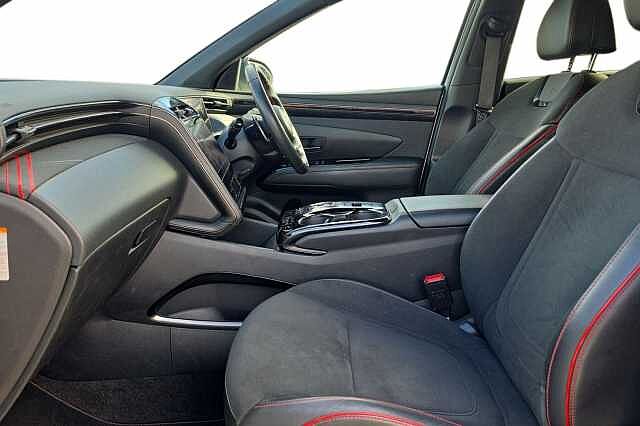 Hyundai TUCSON 1.6 TGDi Hybrid 230 N Line 5dr 2WD Auto White