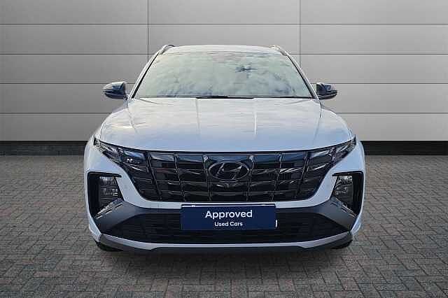 Hyundai TUCSON 1.6 TGDi Hybrid 230 N Line 5dr 2WD Auto White