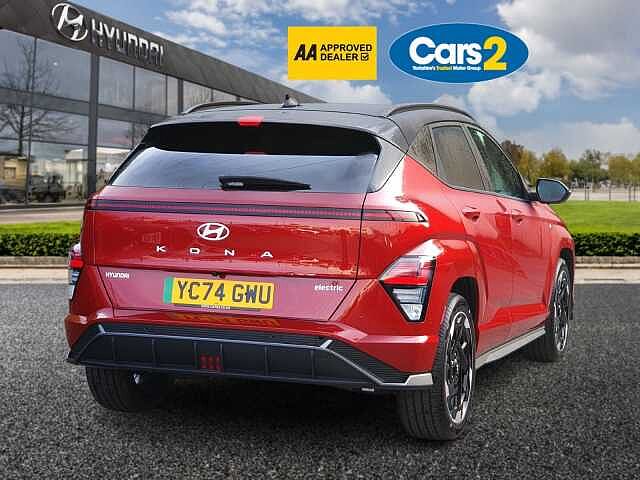 Hyundai KONA 160kW N Line S 65kWh 5dr Auto Red