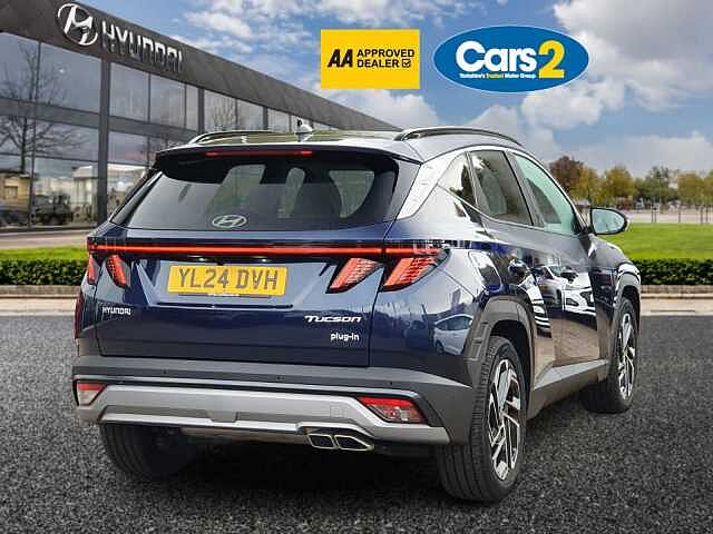 Hyundai TUCSON 1.6T Plug-in Hybrid Ultimate 5dr 4WD Auto Blue