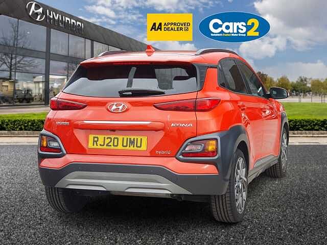 Hyundai KONA 1.6 GDi Hybrid Premium SE 5dr DCT Orange