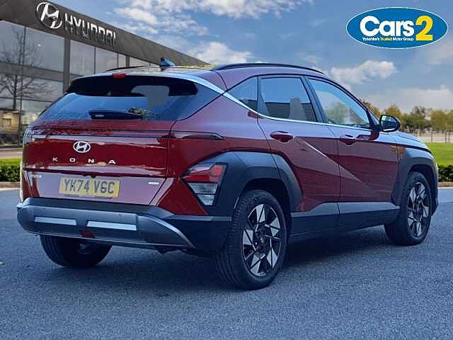 Hyundai KONA 1.6 GDi Hybrid Advance 5dr DCT Red