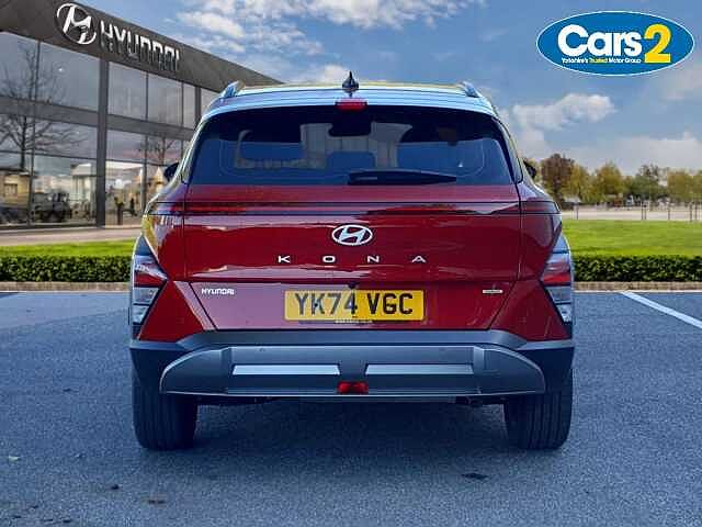 Hyundai KONA 1.6 GDi Hybrid Advance 5dr DCT Red