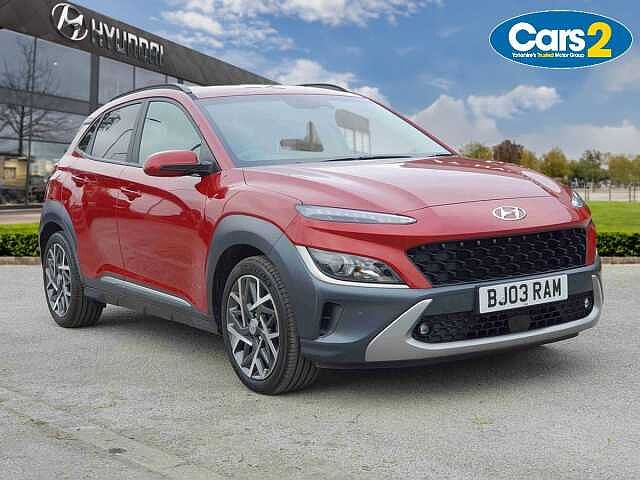 Hyundai KONA 1.6 GDi Hybrid Premium 5dr DCT Red