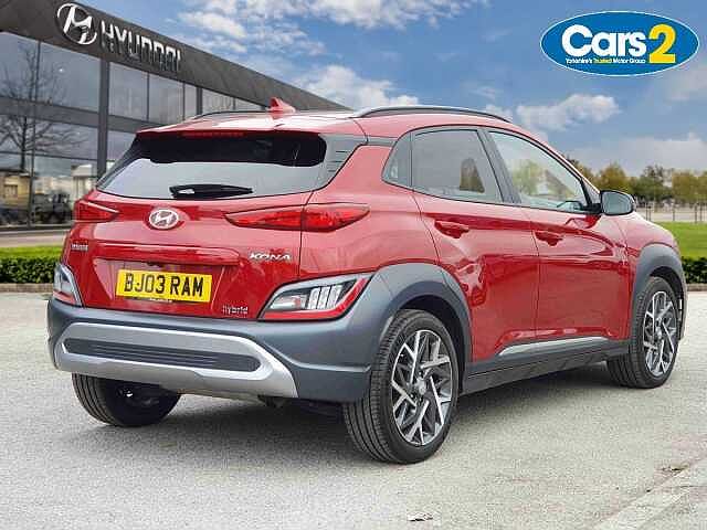 Hyundai KONA 1.6 GDi Hybrid Premium 5dr DCT Red