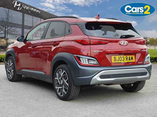 Hyundai KONA 1.6 GDi Hybrid Premium 5dr DCT Red