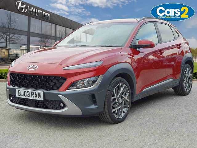 Hyundai KONA 1.6 GDi Hybrid Premium 5dr DCT Red