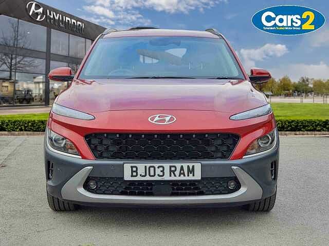 Hyundai KONA 1.6 GDi Hybrid Premium 5dr DCT Red