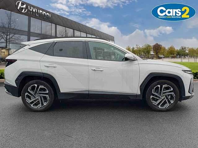 Hyundai TUCSON 1.6T Hybrid Ultimate 5dr Auto White