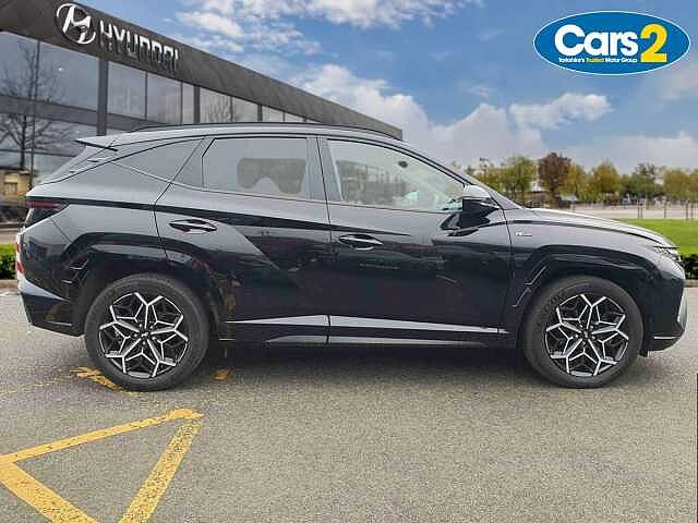 Hyundai TUCSON 1.6 TGDi Hybrid 230 N Line S 5dr 2WD Auto Black