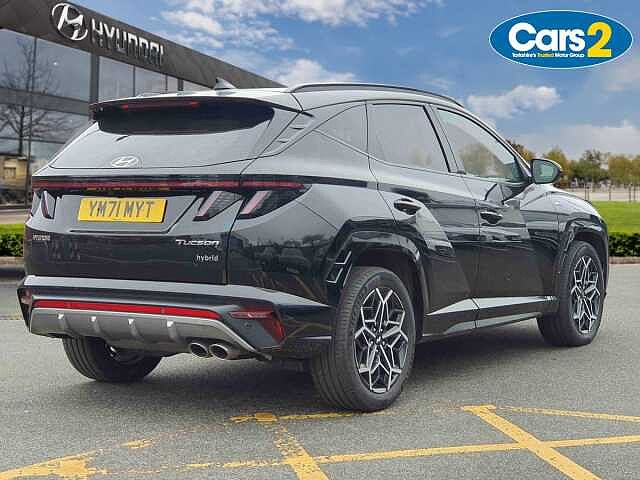 Hyundai TUCSON 1.6 TGDi Hybrid 230 N Line S 5dr 2WD Auto Black
