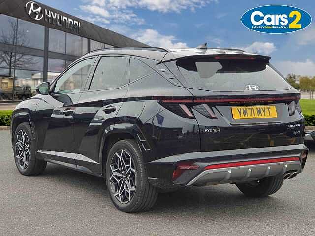 Hyundai TUCSON 1.6 TGDi Hybrid 230 N Line S 5dr 2WD Auto Black