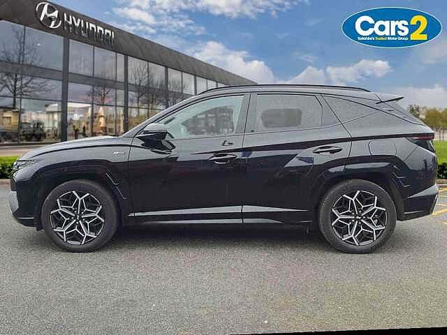 Hyundai TUCSON 1.6 TGDi Hybrid 230 N Line S 5dr 2WD Auto Black