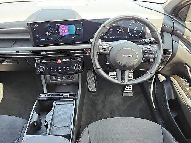 Hyundai TUCSON 1.6T 239 Hybrid N Line 5dr Auto Silver