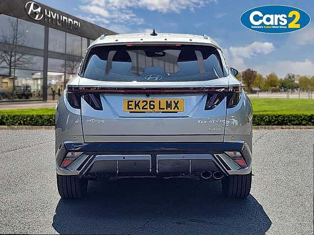 Hyundai TUCSON 1.6T 239 Hybrid N Line 5dr Auto Silver