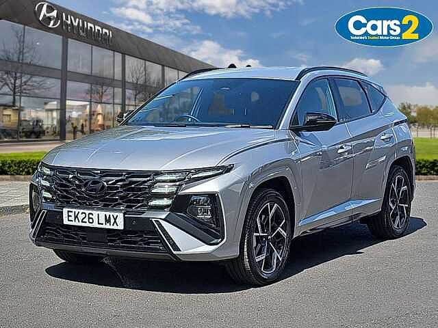 Hyundai TUCSON 1.6T 239 Hybrid N Line 5dr Auto Silver