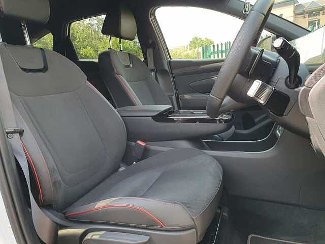 Hyundai TUCSON 1.6T Hybrid N Line 5dr Auto White