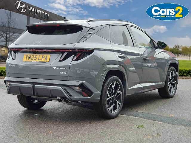 Hyundai TUCSON 1.6T Hybrid N Line 5dr Auto Grey