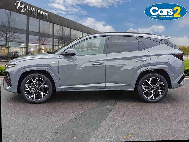 Hyundai TUCSON 1.6T Hybrid N Line 5dr Auto Grey