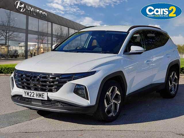 Hyundai TUCSON 1.6 TGDi Hybrid 230 Premium 5dr 2WD Auto White
