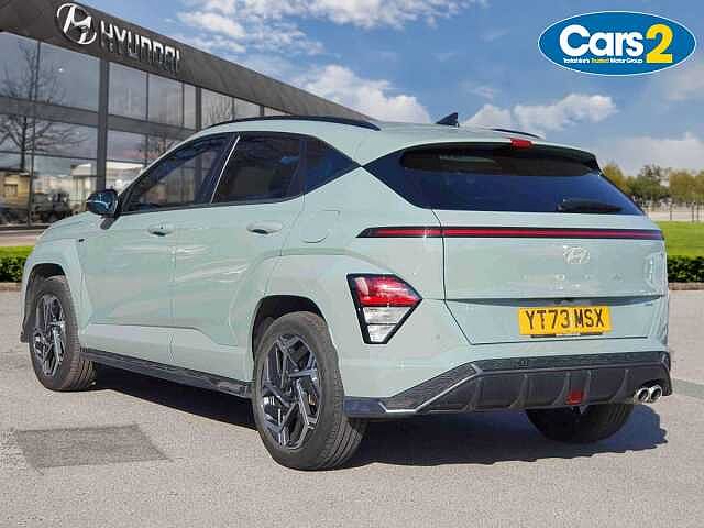 Hyundai KONA 1.6 GDi Hybrid N Line 5dr DCT Green