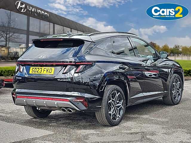 Hyundai TUCSON 1.6 TGDi 48V MHD N Line 5dr 2WD DCT Black