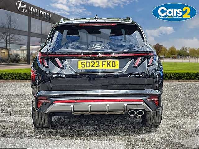 Hyundai TUCSON 1.6 TGDi 48V MHD N Line 5dr 2WD DCT Black