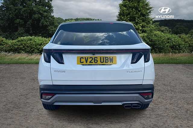Hyundai TUCSON 1.6T 150 Black Line 5dr Atlas White