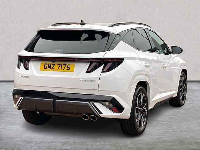 Hyundai TUCSON 1.6T N Line S 5Dr Atlas White
