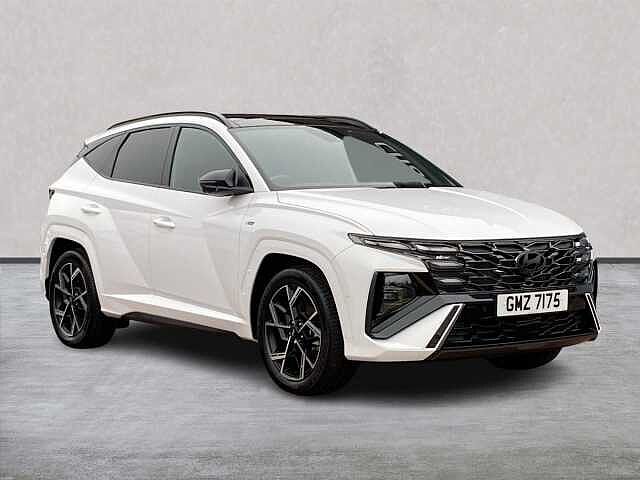 Hyundai TUCSON 1.6T N Line S 5Dr Atlas White