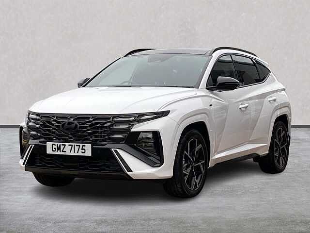 Hyundai TUCSON 1.6T N Line S 5Dr Atlas White
