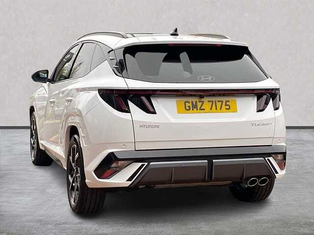 Hyundai TUCSON 1.6T N Line S 5Dr Atlas White