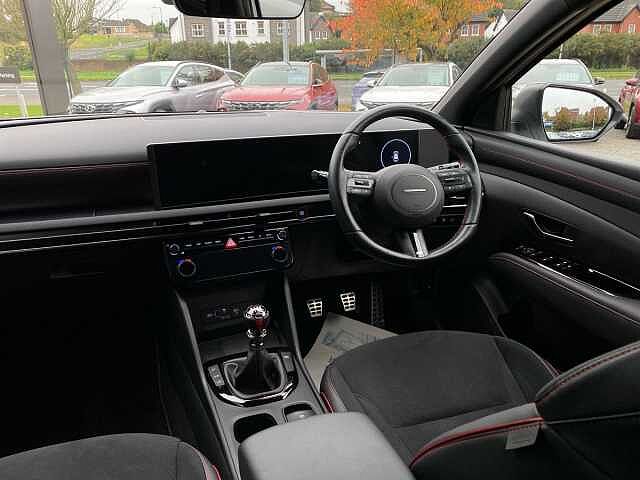 Hyundai TUCSON 1.6T N Line S 5Dr Atlas White