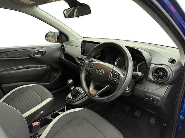 Hyundai I10 1.0 Se Connect Hatchback 5Dr Petrol Manual Euro 6 (S/S) (67 Ps) Intense Blue