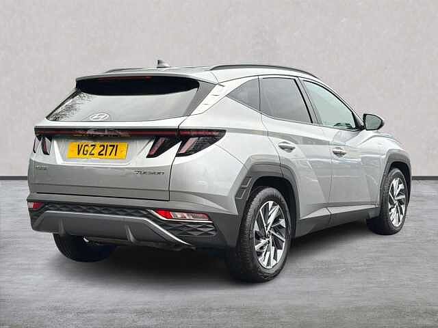 Hyundai TUCSON 1.6 T-Gdi Mhev Premium Suv 5Dr Petrol Hybrid Manual Euro 6 (S/S) (150 Ps) Shimmering Silver