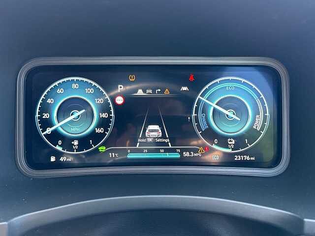 Hyundai KONA 1.6 H-Gdi Premium Suv 5Dr Petrol Hybrid Dct Euro 6 (S/S) (141 Ps) Red