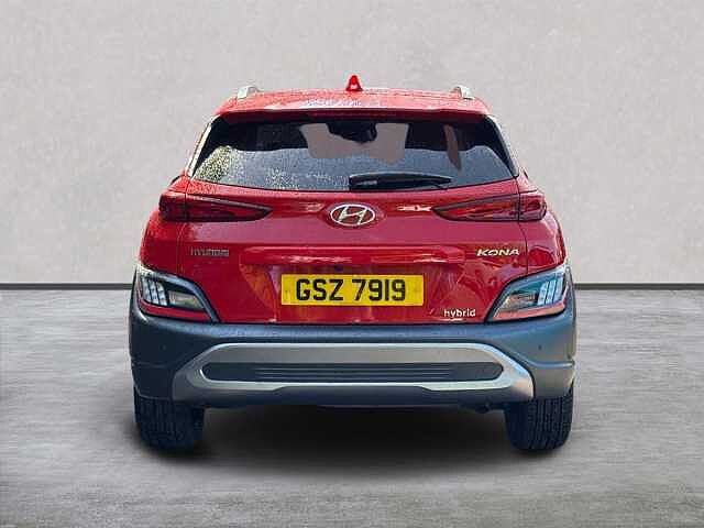 Hyundai KONA 1.6 H-Gdi Premium Suv 5Dr Petrol Hybrid Dct Euro 6 (S/S) (141 Ps) Red