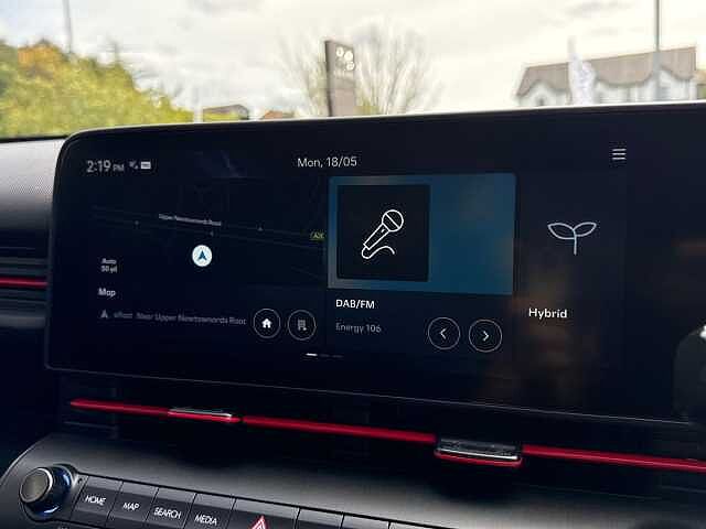 Hyundai KONA 1.6 H-Gdi N Line Suv 5Dr Petrol Hybrid Dct Euro 6 (S/S) (138 Ps) Special Solid - Atlas White
