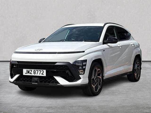 Hyundai KONA 1.6 H-Gdi N Line Suv 5Dr Petrol Hybrid Dct Euro 6 (S/S) (138 Ps) Special Solid - Atlas White