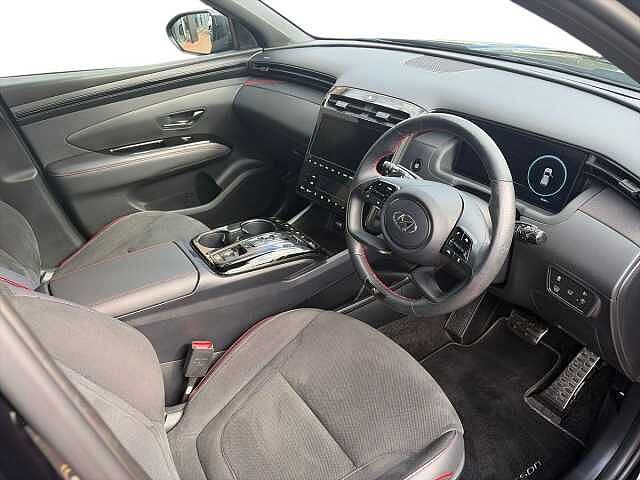 Hyundai TUCSON 1.6 H T-Gdi N Line S Suv 5Dr Petrol Hybrid Auto Euro 6 (S/S) (230 Ps) Abyss Black