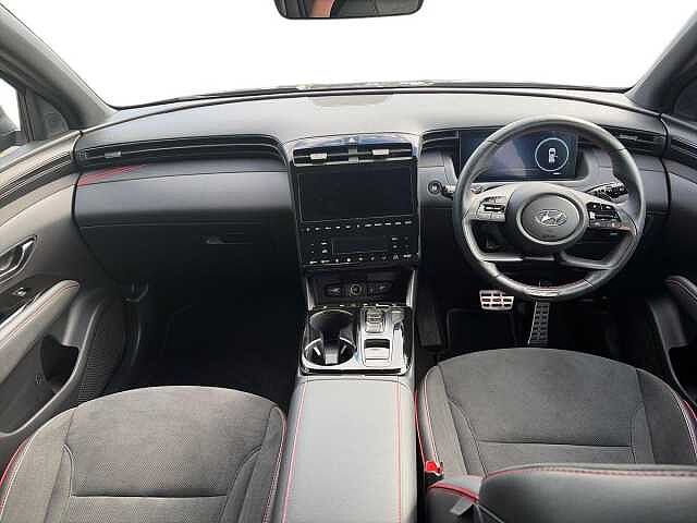 Hyundai TUCSON 1.6 H T-Gdi N Line S Suv 5Dr Petrol Hybrid Auto Euro 6 (S/S) (230 Ps) Abyss Black