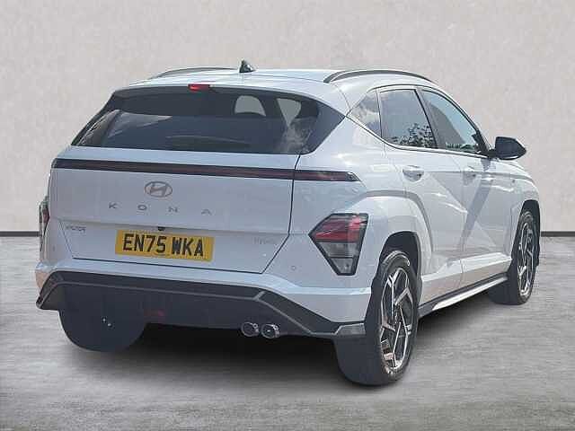 Hyundai KONA 1.6 H-Gdi N Line Suv 5Dr Petrol Hybrid Dct Euro 6 (S/S) (138 Ps) White