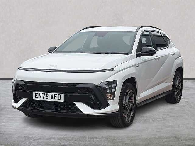 Hyundai KONA 1.6 H-Gdi N Line Suv 5Dr Petrol Hybrid Dct Euro 6 (S/S) (138 Ps) White